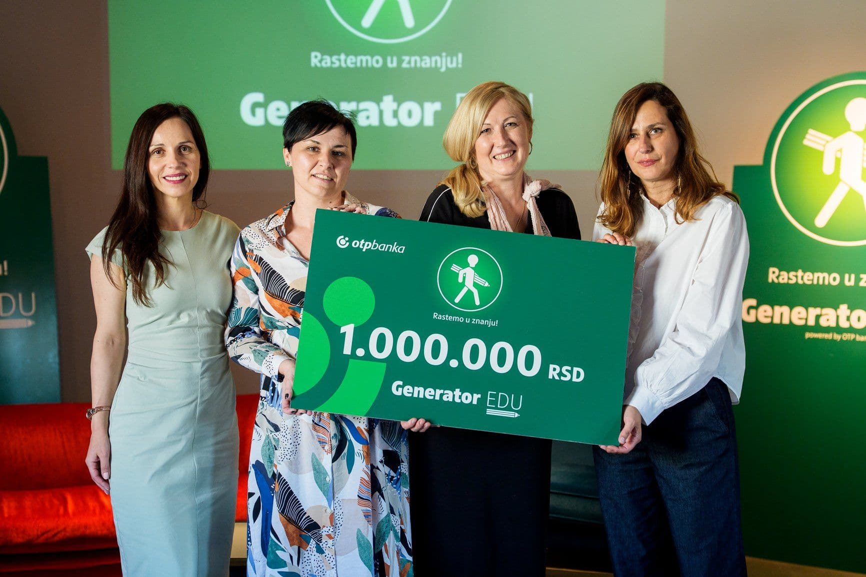 OTP banka proglasila pobednike konkursa Generator EDU